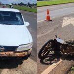 Câmera registra acidente...