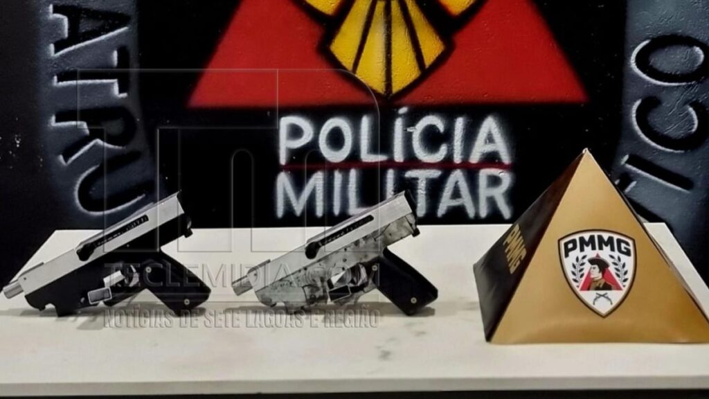 Submetralhadoras são apreendidas em Sete Lagoas após operação contra armamento ilegal