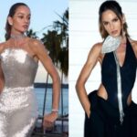 Izabel Goulart surge...