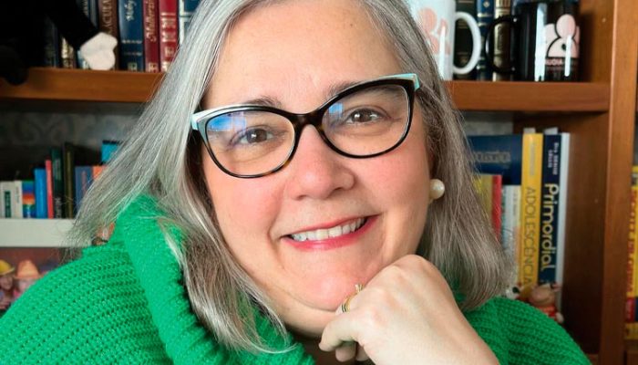 A palestrante, Claudia Alaminos – Divulgação