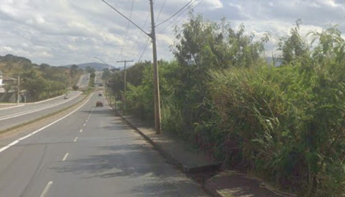 Local onde o corpo foi encontrado.