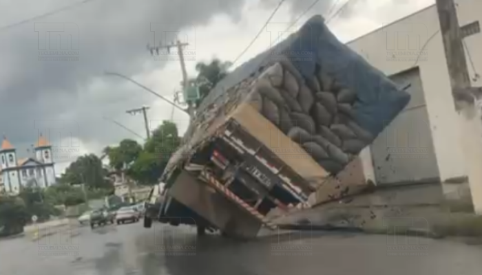 Foto reprodução do momento do acidente