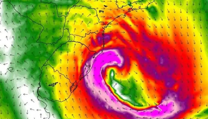 Formação de ciclone no Sul deixa Minas em alerta para os próximos dias