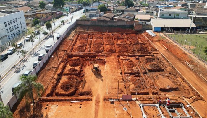 Obras do Instituto Federal em Sete Lagoas estão em ritmo acelerado