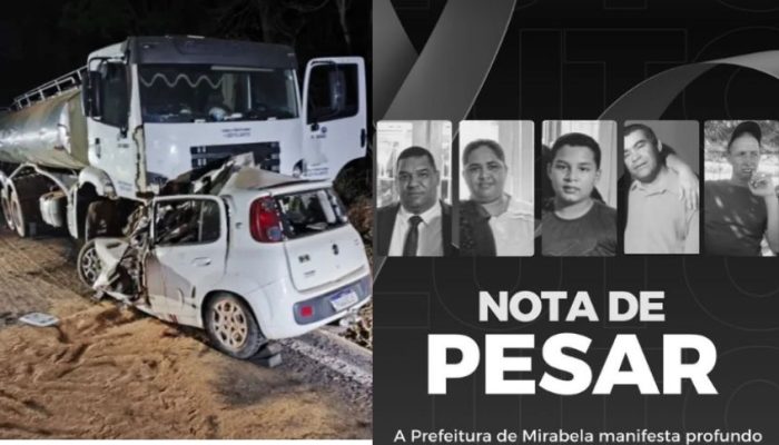 Foto: Corpo de Bombeiros | Prefeitura de Mirabela/Divulgação