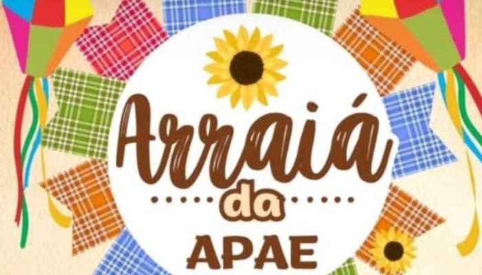 Arraiá da APAE em Funilândia/ Imagem reprodução rede social