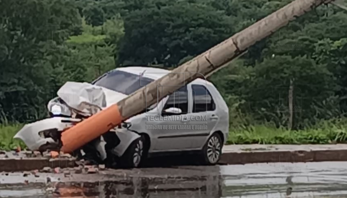 Foto: Local do acidente