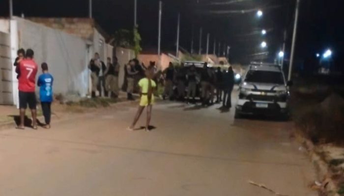 A vitima já foi encontrada sem vida – Reprodução/ Internet