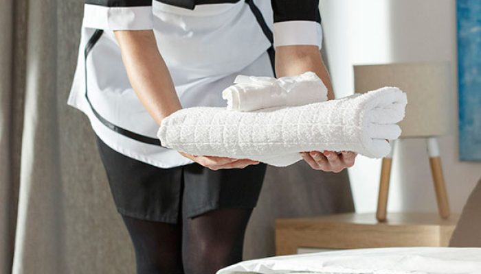 Camareira de hotel/Foto: Reprodução/ Internet