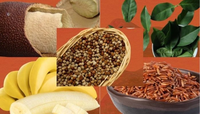 Jatobá, ora-pro-nóbis, banana, arroz vermelho ou feilão andu: qual o seu preferido? Fotos: Instagram @festivalgastroraizaoprato.