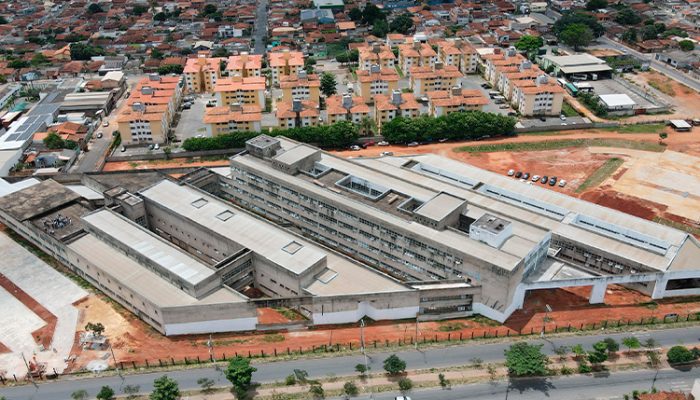 O Hospital tem previsão para ser concluído em 2026 — Crédito: PMSL/ASCOM