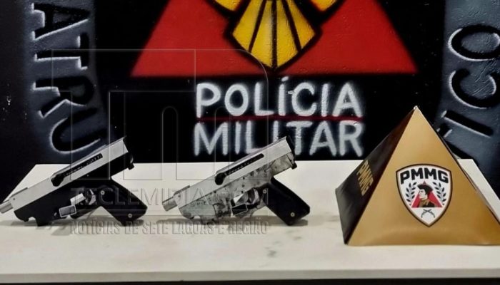 Submetralhadoras são apreendidas em Sete Lagoas após operação contra armamento ilegal