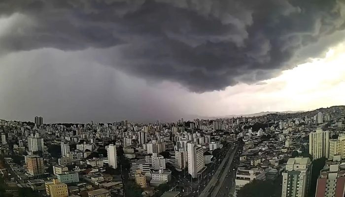 Belo Horizonte em alerta: domingo de Páscoa com previsão de tempestades e ciclone extratropical