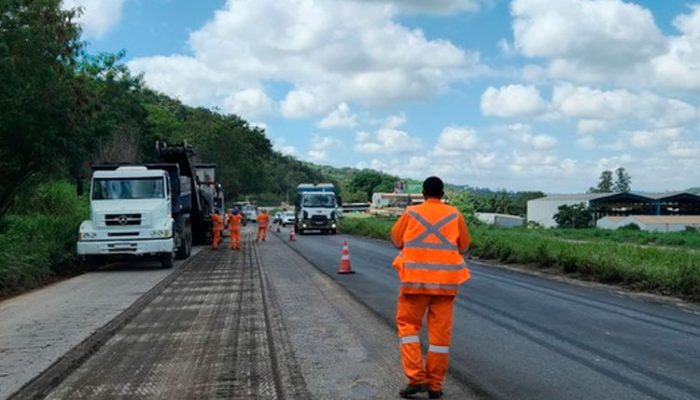 Motoristas devem usar desvio por Capim Branco até setembro – Crédito: DER-MG / Divulgação