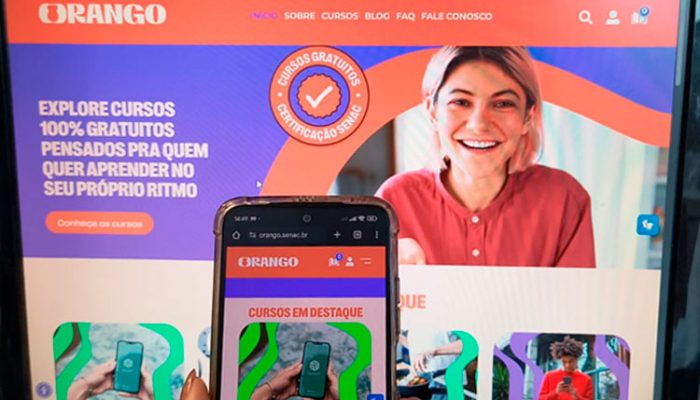 A plataforma é totalmente gratuita – Crédito: Djhéssica Monteiro