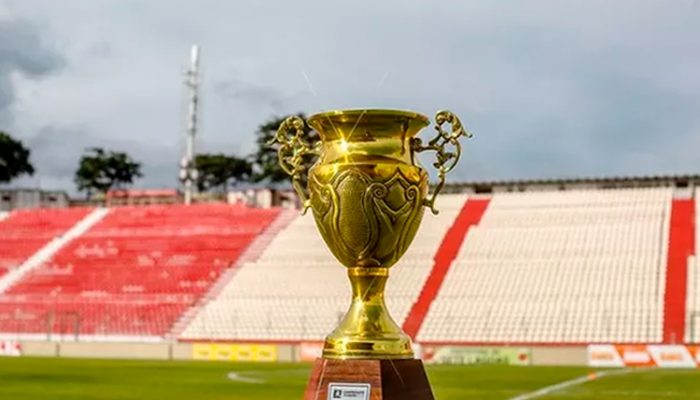 Taça do Campeonato Mineiro Módulo II na Arena do Jacaré, em Sete Lagoas. Foto: FMF/Divulgação.